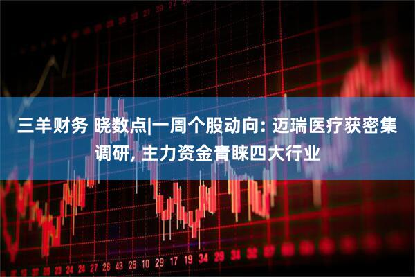 三羊财务 晓数点|一周个股动向: 迈瑞医疗获密集调研, 主力资金青睐四大行业